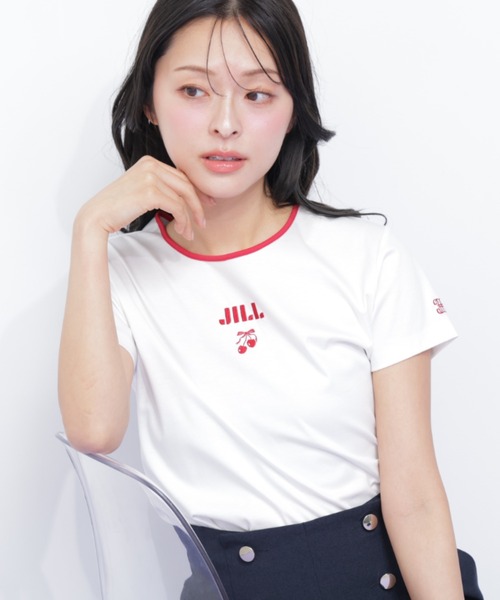 tシャツ 「Cherryシリーズ」チェリーロゴTシャツ レディースの画像