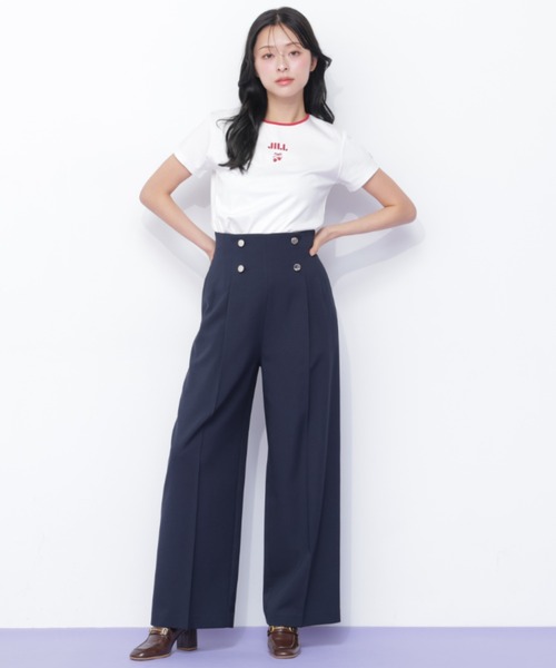 tシャツ 「Cherryシリーズ」チェリーロゴTシャツ レディースの画像