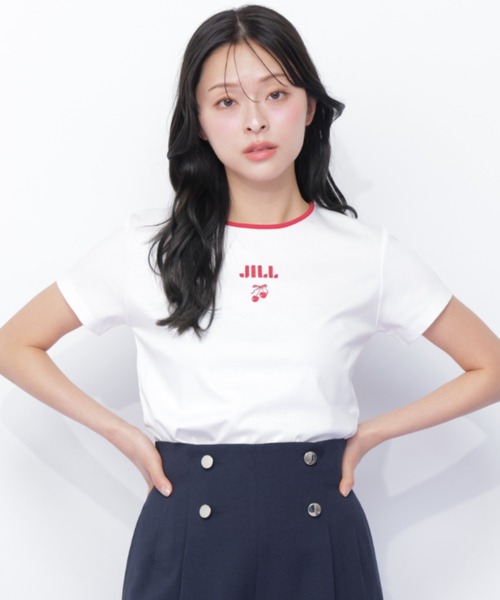 tシャツ 「Cherryシリーズ」チェリーロゴTシャツ レディースの画像
