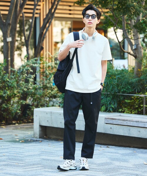 「FREAK'S STORE」 イージーパンツ LARGE ブラック メンズ_画像5