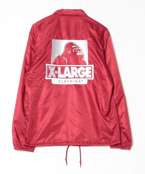 XLARGE（エクストラ ラージ） コーチジャケット MEDIUM レッド メンズ
