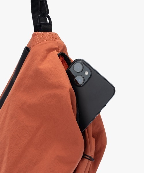 ショルダーバッグ 「cote＆ciel/コートエシエル」 Orne Smooth Terracotta メンズ レディースの画像