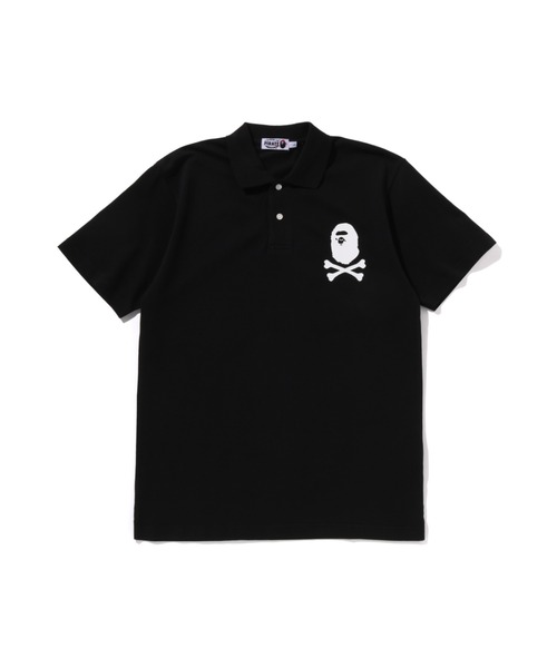 A BATHING APE（アベイシングエイプ） ポロシャツ APE CROSSBONE POLO