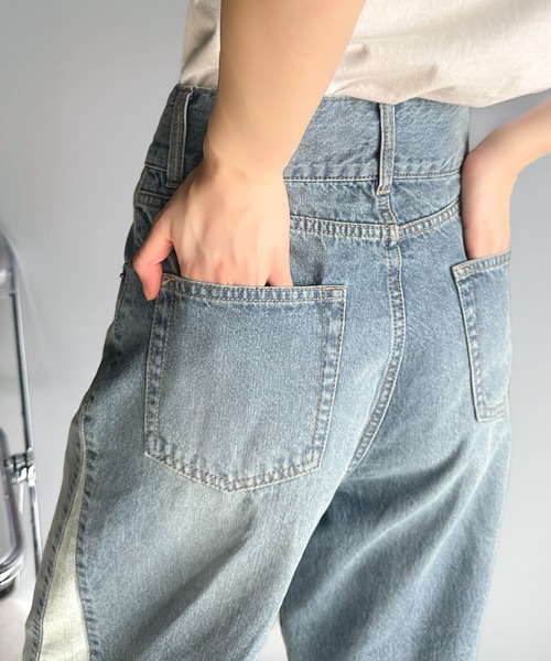 「classicalelf」 デニムパンツ LARGE ブルー レディース_画像10
