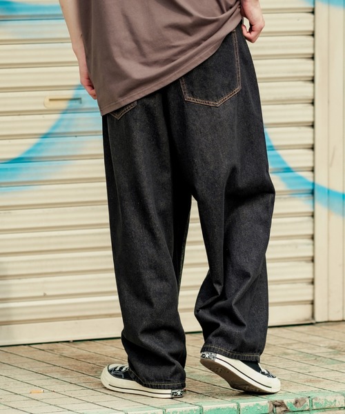 「improves」 「Jungle Storm」デニムパンツ MEDIUM ブラウン メンズ_画像5