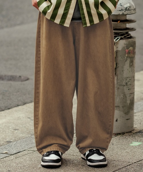 「improves」 「Jungle Storm」デニムパンツ MEDIUM ブラウン メンズ_画像7