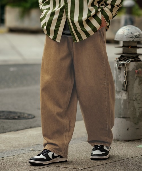 「improves」 「Jungle Storm」デニムパンツ MEDIUM ブラウン メンズ_画像8