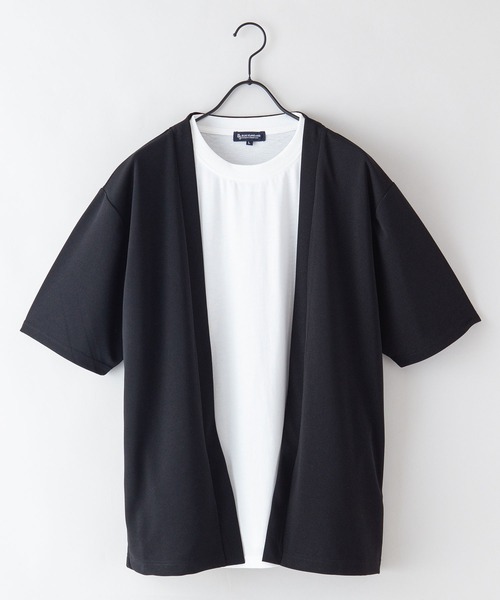 「Blue Standard 」 カーディガン LARGE ブラック メンズ_画像8