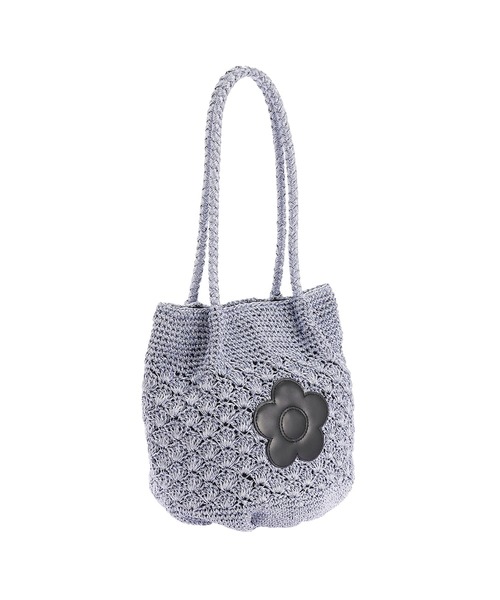 MARY QUANT⭐︎マリークアント トートバッグ ブラック ポーチ 手鏡 底 