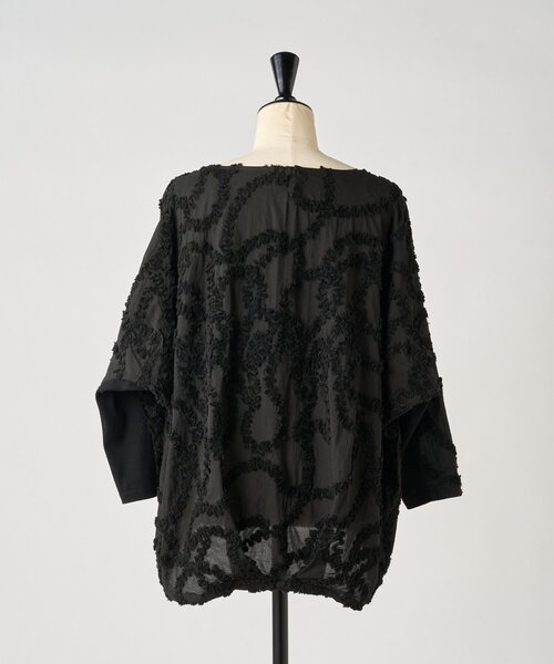 BEARDSLEY（ビアズリー） ブラウス シャツ フリルシシュウシャツT