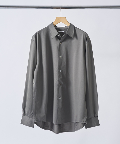 KANEMASA PHIL.】46G Modest Shirt ブラック KANEMASA PHIL.】46G