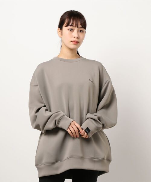 トレーナー スウェット 「Bl」「pledge」イラストプリント　ポンチプルオーバー レディース メンズ Pledge トレーナー スウェット 「Bl」「pledge」イラスト