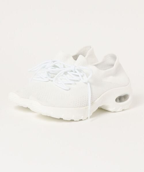 厚底スパイクレスシューズ (WOMENS) ASICS アシックス スニーカー レディース 靴 黒 ブラック