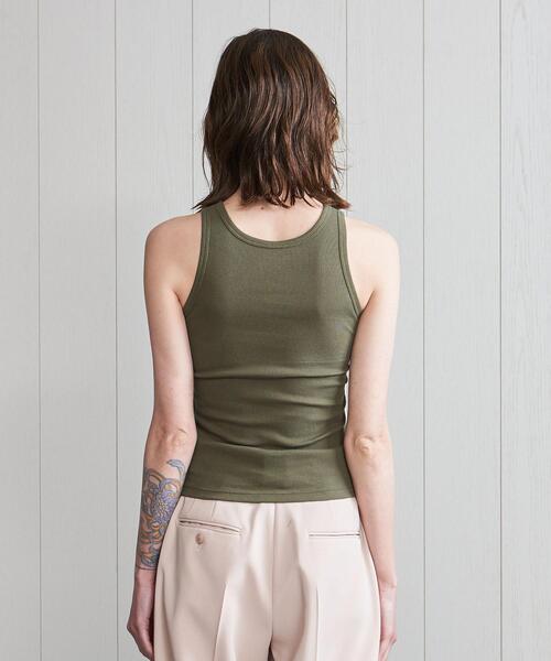 タンクトップ <H>COTTON RIB AMERICAN SLEEVE TANK TOP 22SS/タンクトップ|ZOZOTOWN PayPayモール店|09