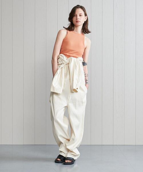 タンクトップ <H>COTTON RIB AMERICAN SLEEVE TANK TOP 22SS/タンクトップ|ZOZOTOWN PayPayモール店|11