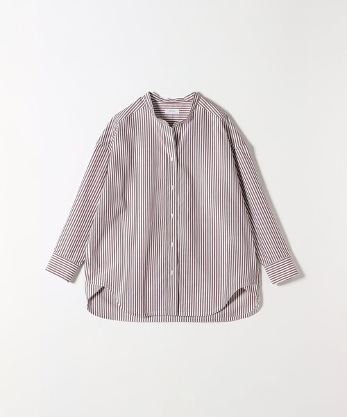 SHIPS any ブラウス シャツ any:「洗濯機可能」REPREVE バンド