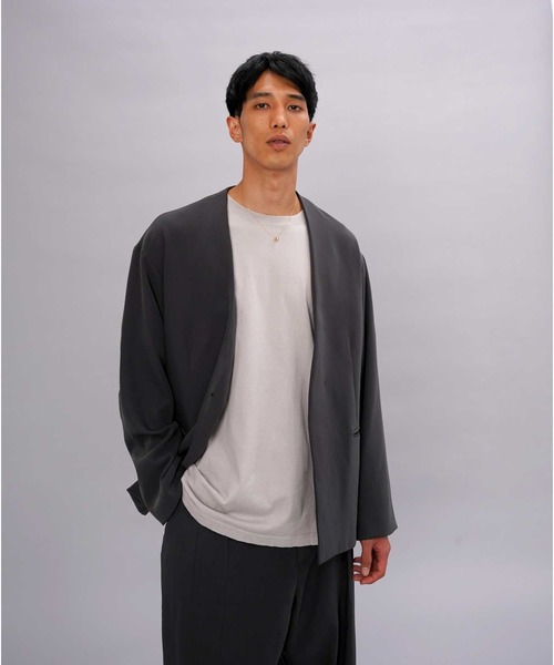 ネックレス LH Petite Modern カッティングダブルリングプチネックレス/K10ゴールド メンズ レディースの画像