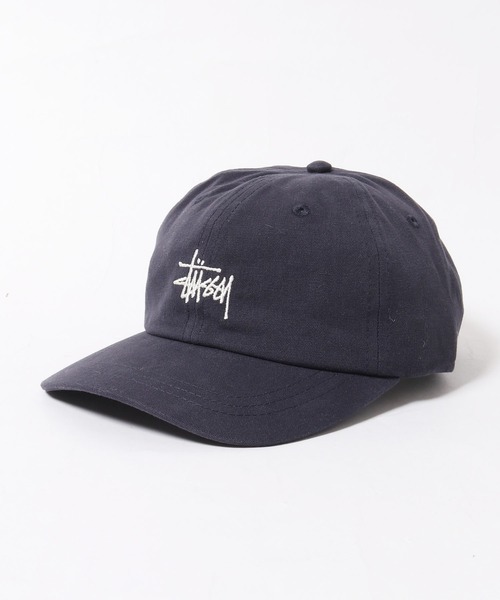 STUSSY 帽子 キャップ STUSSY/ステューシー Stock Canvas Low
