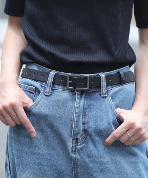 美品！HERMES ブルージーン✖️ブラック レザーベルトシルバーバックル(新品) HERMES (エルメス) リバーシブル レザー ピンバックルベルト