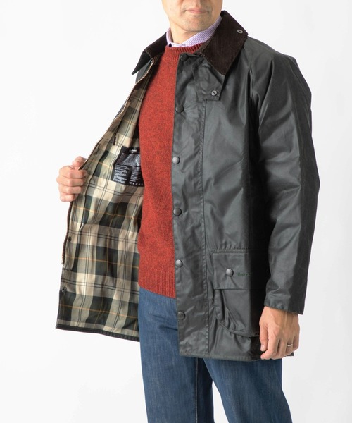 ミリタリージャケット モッズコート Barbour BEAUFORT WAXED JACKET バブアー ビューフォート ワックスジャケットの画像