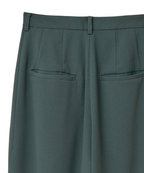 CLANE スラックス パンツ 「CLANE/クラネ」BASIC TUCK PANTS