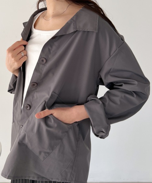 ミリタリージャケット モッズコート オーバーサイズシャツジャケット