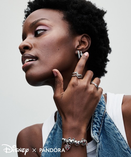 PANDORA（パンドラ） ピアス Pandora Timeless パヴェ シングルロー