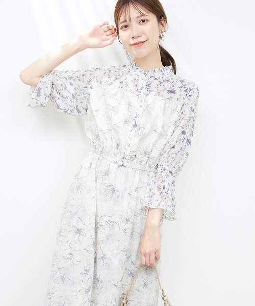 natural couture ワンピース osonoプチハイプレイフルワンピース