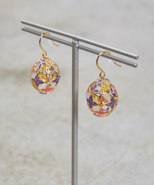 Zoule ピアス ゾーラ：モロッカシリーズ morocan flower