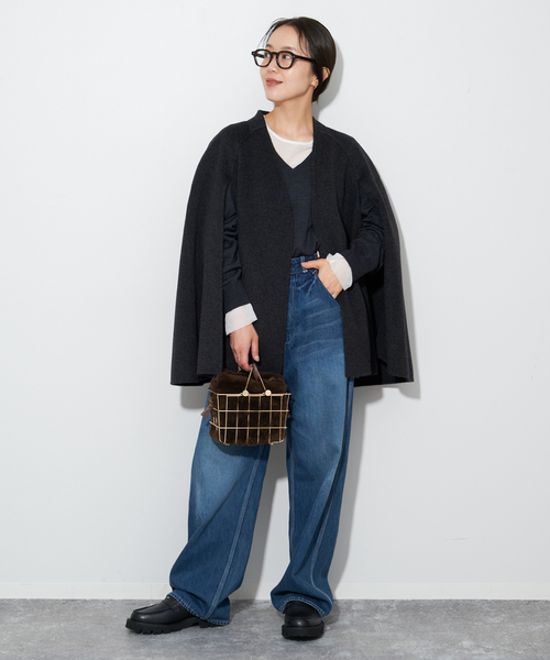 【美品】ハミルトンケープコート plage アウター ハミルトン ケープコート レディース : ZOZOTOWN
