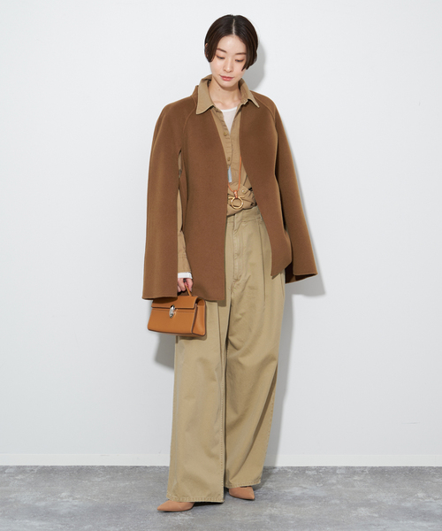 plageハミルトンケープコート plage アウター ハミルトン ケープコート レディース : ZOZOTOWN