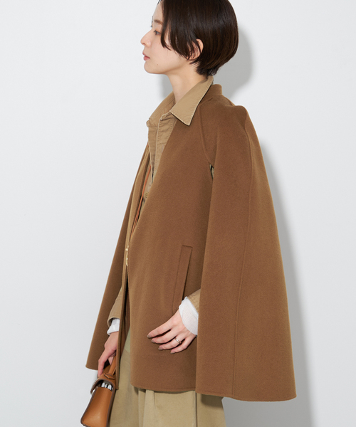 【美品】ハミルトンケープコート plage アウター ハミルトン ケープコート レディース : ZOZOTOWN