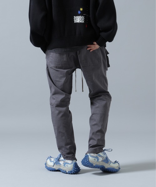 k ダンケシェーンメンズジョガーパンツ 楽天市場】LHP Dankeschon/ダンケシェーン/TC BLACK FLAP PANTS