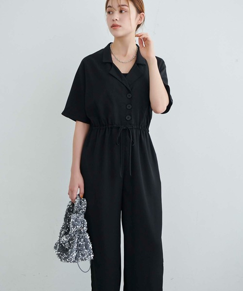 Edit Sheen（エディットシーン） オールインワン 開襟シャツ