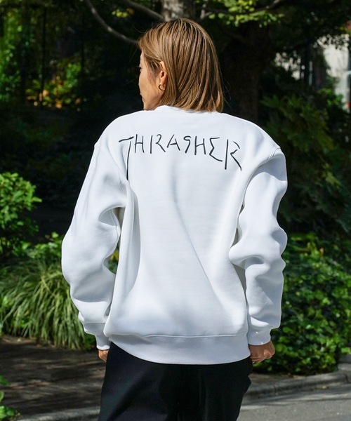 THRASHER トレーナー スウェット GONZ ART CREW SWEAT