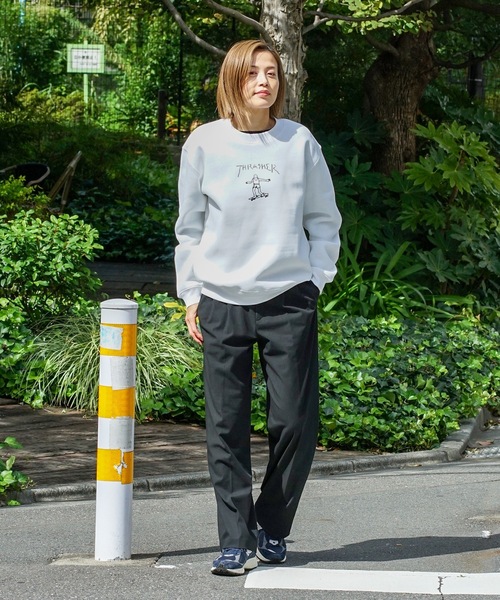 Thrasher ゴンツ マークゴンザレス ロゴ スウェット トレーナー THRASHER トレーナー スウェット GONZ ART CREW SWEAT