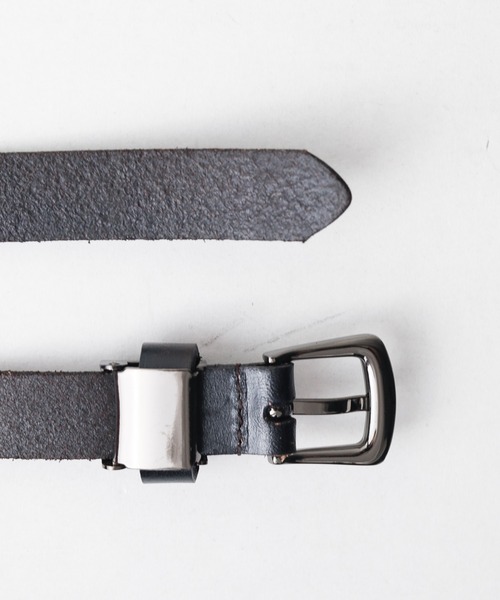 B.I.D. ベルト 「20mm」 ナローレザーベルト レディース メンズ