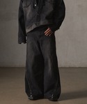 ワイドパンツ ジーンズ 「GRANCY」Zip...の詳細画像1