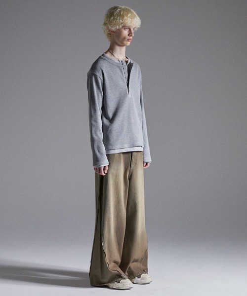 GRANCY ジーンズ 「GRANCY」ZipDesign Buggy DenimPants / ジップ