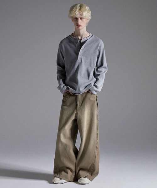 GRANCY ジーンズ 「GRANCY」ZipDesign Buggy DenimPants / ジップ