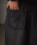 ワイドパンツ ジーンズ 「GRANCY」Zip...の詳細画像3