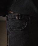 ワイドパンツ ジーンズ 「GRANCY」Zip...の詳細画像5