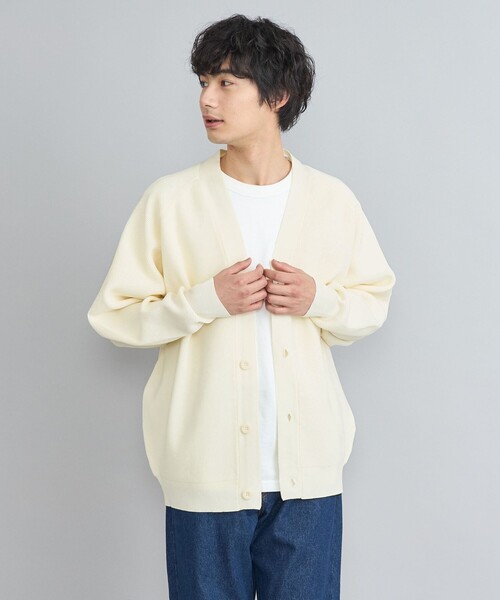 coen（コーエン） カーディガン 「アンチピリングニット」スポン
