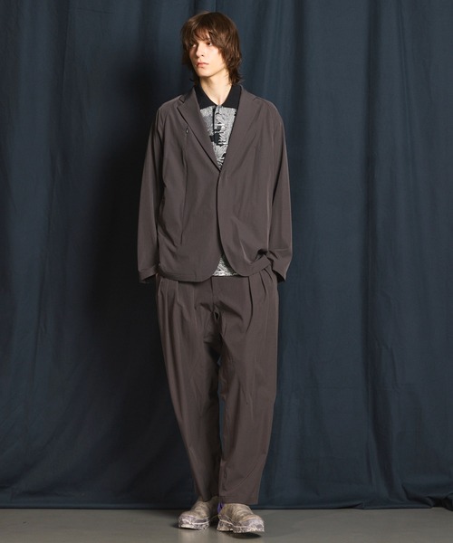 パンツ 「UNISEX」「SPORTS TECH HIGH SPEC LINE」Three-Tuck Wide 