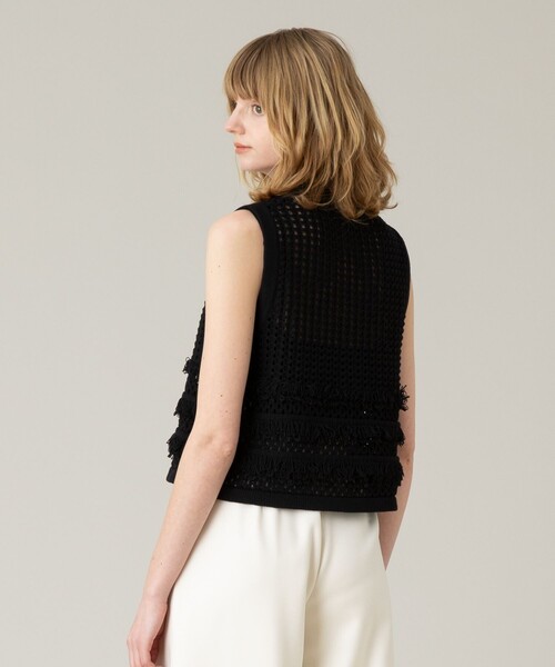 loulou willoughby ルルウィルビー　ボレロ　ジャケット　フリンジ loulou willoughby ルルウィルビーボレロジャケットフリンジ