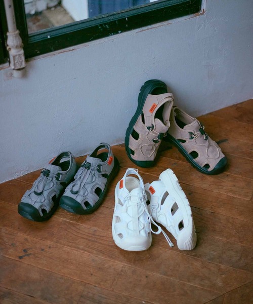 UNIVERSAL OVERALL　サンダル セール】【UNIVERSAL OVERALL】 Round toe sneaker sandals
