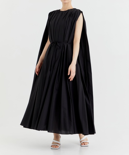 2024年製☆DOMELLE　ドメル　ワンピース　ブルー　M　974799 DOMELLE/ドメル】別注 N/C TAFFETA DRESS/ナイロンコットンタフタ