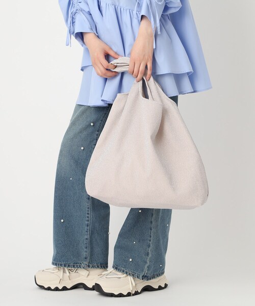 トートバッグ OVHEE Mare Tote Bag Taupe Beige P00000SV OVHEE】韓国レーディスミニトートバッグ☆Mare Tote Bag☆2色