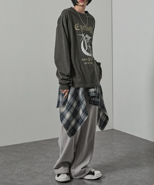 tシャツ 「Alfred Alex」ヴィンテージメイクデザイン ビッグピグメント