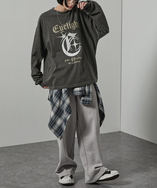 tシャツ 「Alfred Alex」ヴィンテージメイクデザイン ビッグピグメント